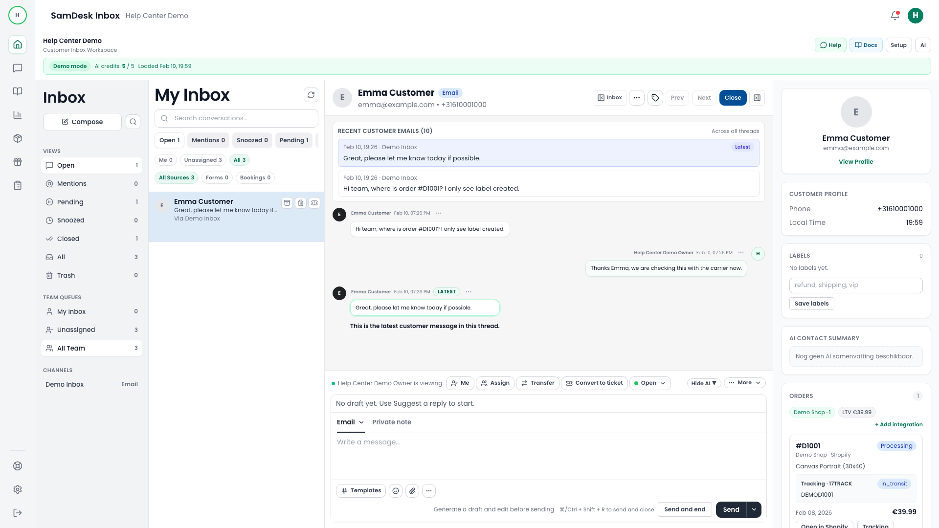 AI en threadcontrole in context
